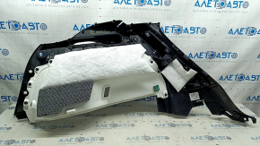 Right arch trim for Lexus NX200t NX300h 15-17 black, scratches, needs cleaning, broken fasteners