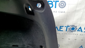 Right arch trim for Lexus NX200t NX300h 15-17 black, scratches, needs cleaning, broken fasteners