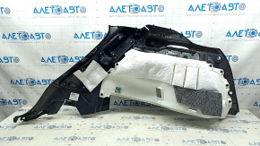 Left arch trim for Lexus NX200t NX300h 15-17 black, scratches, abrasions, needs cleaning