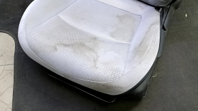 Driver's seat for Toyota Prius 50 19-22 without airbag, cloth, black and gray, mechanical, without headrest, dry-cleanable