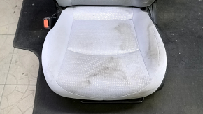 Driver's seat for Toyota Prius 50 19-22 without airbag, cloth, black and gray, mechanical, without headrest, dry-cleanable