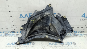 Front left fender liner, lower part, BMW 3 G20 19-24 M Sport, worn, torn