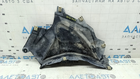 Front right fender liner, lower part, BMW 3 G20 19-24 M Sport, worn, torn
