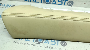 Right front panel trim for Lexus NX200t NX300 NX300h 15-17, beige leather, without deflector, dry-cleanable