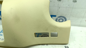 Left front panel trim for Lexus NX200t NX300 NX300h 15-21, beige leather, without deflector, for cleaning