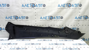Left side center console trim for Ford Fusion mk5 17-20, lower, black, worn, broken fasteners