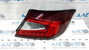 Honda Clarity 18-19 USA right outer fender light, scratches, crack