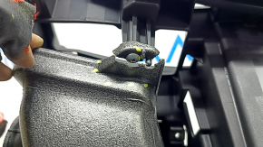 Honda Clarity 18-21 USA black dashboard with AIRBAG, rusty squib, broken fasteners, glue stains