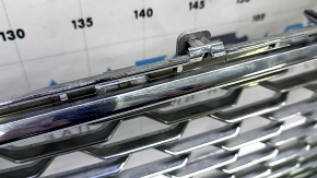 Radiator grille assembly with frame for Ford Fusion mk5 19-20 chrome, titanium, sand, broken bolt