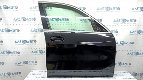 Front right door assembly BMW X5 G05 19-24 keyless, black 668, dent, bump