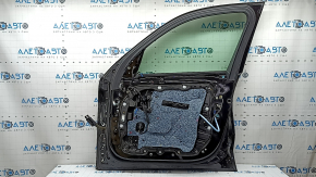 Front right door assembly BMW X5 G05 19-24 keyless, black 668, dent, bump