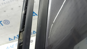 Bare front bumper, left side, Honda Clarity 18-21 USA, graphite, scratches, broken mount, bumps