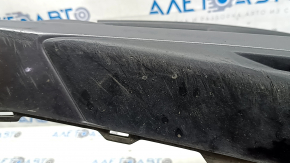 Bare front bumper, left side, Honda Clarity 18-21 USA, graphite, scratches, broken mount, bumps
