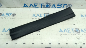 Rear left door sill plate for Lexus NX200t NX300 NX300h 15-21, black, scratches, broken mount