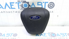 Black steering wheel airbag for the driver's side of the Ford Fusion mk5 17-20