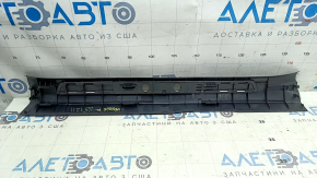 Front left door sill plate for Lexus NX200t NX300 NX300h 15-21 black, chrome, scratches on chrome, broken fastener