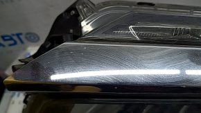 Honda Clarity 18-19 USA LED front left headlight assembly, chrome peeling, paint chipping, scratches