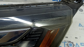 Honda Clarity 18-19 USA LED front left headlight assembly, chrome peeling, paint chipping, scratches