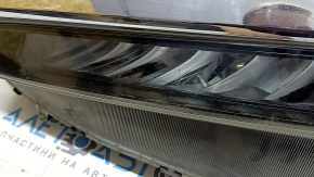 Honda Clarity 18-19 USA LED front left headlight assembly, chrome peeling, paint chipping, scratches