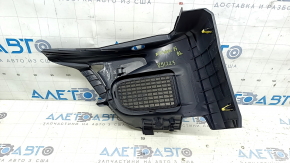 Lexus NX200t NX300 15-21 black rear left floor panel with scratches