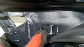 Lexus NX200t NX300 15-21 black rear left floor panel with scratches