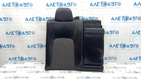 Right rear seat backrest for Honda Clarity 18-21 USA, gray fabric + black leather combination, one-piece headrest, with armrest, dented, scratched