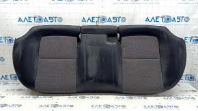 Honda Clarity 18-21 USA rear seat cushion, gray cloth + black leather combination, creased, scratched, needs cleaning