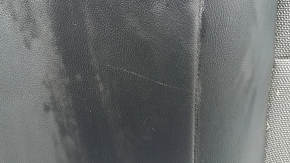 Honda Clarity 18-21 USA rear seat cushion, gray cloth + black leather combination, creased, scratched, needs cleaning