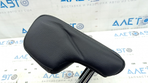Rear row center headrest Honda Clarity 18-21 usa, black leather, wrinkled