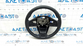 Bare steering wheel Honda Clarity 18-21 USA rubber black, with rear pad, worn