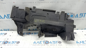 Left radiator deflector for Audi Q8 19-23 3.0T MHEV