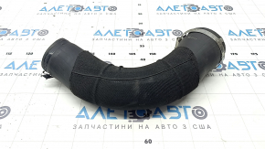 Intercooler pipe, left upper, Audi Q8 19-25 3.0T MHEV, intake, rubber