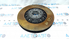Front right brake disc for Audi Q8 19-25 375/36mm
