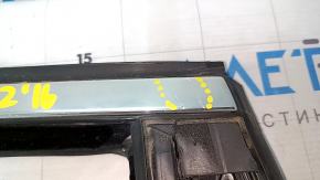 BMW 7 G12 16-22 rear right door molding, chrome, with glass seal, scratches, dented