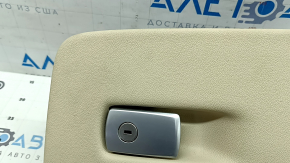 BMW X5 G05 19-23 Canberra-Beige leather glove compartment, complete, scratches, needs cleaning