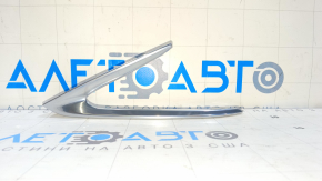 Left front bumper grille molding for Lexus NX300 NX300h 18-21 Base, chrome