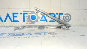 Left front bumper grille molding for Lexus NX300 NX300h 18-21 Base, chrome