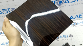 BMW X5 G05 19-24 Fineline Stripe wood trim, illuminated, scratches, broken mount, chip