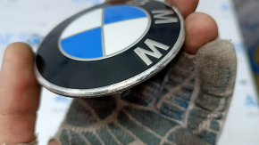 BMW X5 G05 19-24 trunk door emblem badge polished
