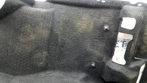 Front floor covering for Lexus NX200t NX300 15-21 Base, black, dry-cleanable, torn