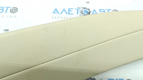 Right rear seat side panel for BMW X5 G05 19-22 Canberra-Beige leather, for cleaning