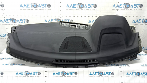 BMW X5 G05 19-23 leather dashboard with airbag, black/beige, ready for cleaning, bump