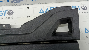 BMW X5 G05 19-24 trunk opening trim, black, scratches, stains