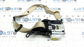 Driver's seat belt for BMW X5 G05 19-24 with squib, Canberra-Beige, for cleaning