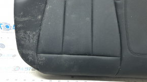 Rear seat cushion for BMW 3 G20 19-22, black leather, dented, needs dry cleaning, scratches on plastic