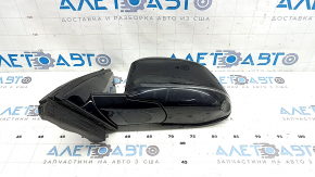 Left side mirror assembly for BMW X5 G05 19-23, 9 pins, turn signal, heated, memory, auto-dimming, BSM, camera, black, scratches