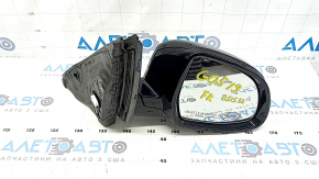 Right side mirror assembly for BMW X5 G05 19-23, 9 pins, turn signal, heating, memory, BSM, camera, black, scratches