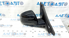Right side mirror assembly for BMW X5 G05 19-23, 9 pins, turn signal, heating, memory, BSM, camera, black, scratches