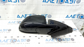 Right side mirror assembly for BMW X5 G05 19-23, 9 pins, turn signal, heating, memory, BSM, camera, black, scratches