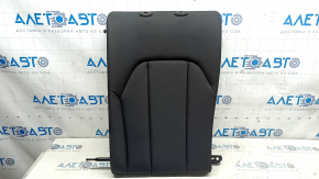 Left rear seat back for BMW 3 G20 19-22, black leather, with armrest, leather has turned white, scratches on plastic, needs cleaning